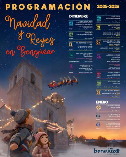 Benejúzar, evento cultural: Concierto de Navidad a cargo de la OJPA (Orquesta de Jóvenes de la Provincia de Alicante), dentro de la programación de actividades de Navidad y Reyes organizada por el Ayuntamiento Benejúzar, evento cultural: Concierto de Navidad a cargo de la OJPA (Orquesta de Jóvenes de la Provincia de Alicante), dentro de la programación de actividades de Navidad y Reyes organizada por el Ayuntamiento