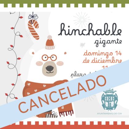 Cox, evento: Entrega de cartas a Papá Noel, dentro de los actos de la programación de fiestas de Navidad organizados por el Ayuntamiento