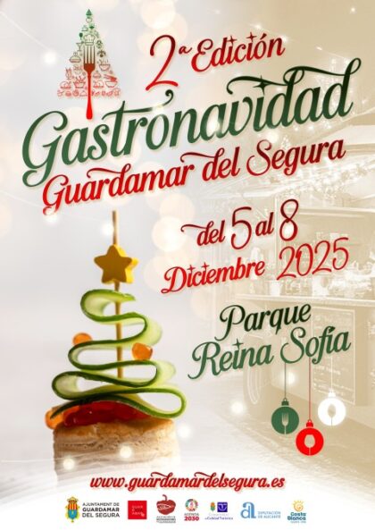 Guardamar del Segura, evento: 'Showcooking' con la asociación gastronómica, dentro de la 2ª Feria 'Gastronavidad 2025' organizada por el Ayuntamiento