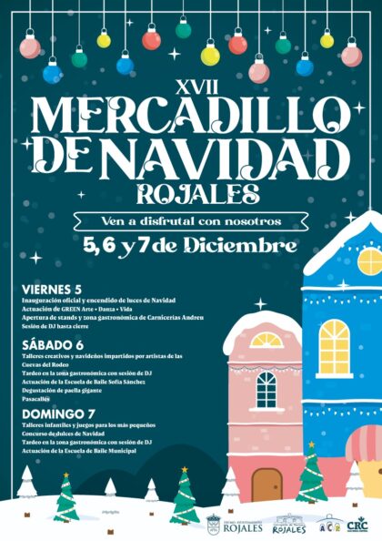 Rojales, evento: Apertura de los 'stands' del XVII Mercadillo de Navidad, organizado por el Ayuntamiento