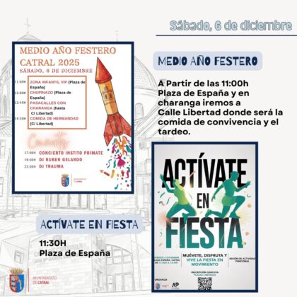 Catral, evento: Traslado de la imagen de la patrona, la Purísima, dentro de los actos de las fiestas de Navidad organizados por el Ayuntamiento