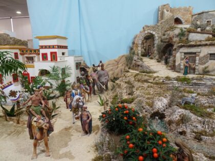 El belén municipal de Orihuela cuenta este año con más de medio millar de figuras, algunas realizadas mediante impresión 3D