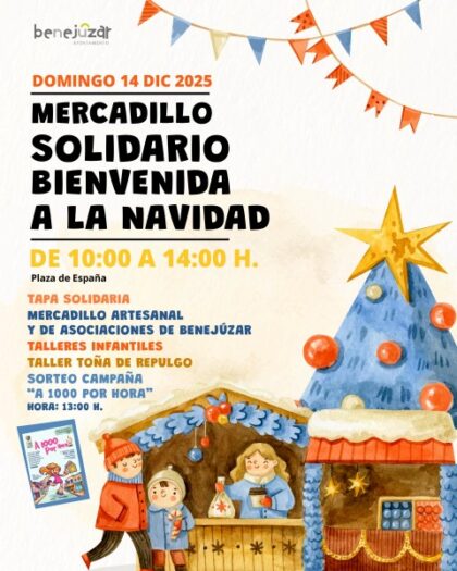 Benejúzar, evento: Sorteo de la campaña 'A 1.000 por hora', dentro de la programación de actividades de Navidad y Reyes organizada por el Ayuntamiento