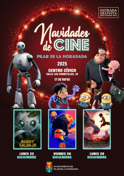 Pilar de la Horadada, evento: Visita al pueblo de la Navidad y a la 'casita' de juegos de Papá Noel, dentro del programa de actos de Navidad 2025-2026 organizados por el Ayuntamiento