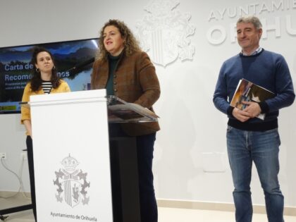 Orihuela presenta la Carta de Recomendaciones del proyecto 'Refluye Mi Río' tras el proceso participativo ciudadano y municipal