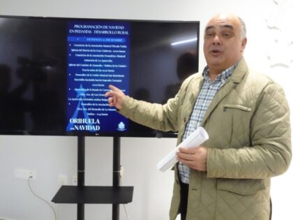 Desarrollo Rural programa 40 actividades navideñas en todas las pedanías de Orihuela