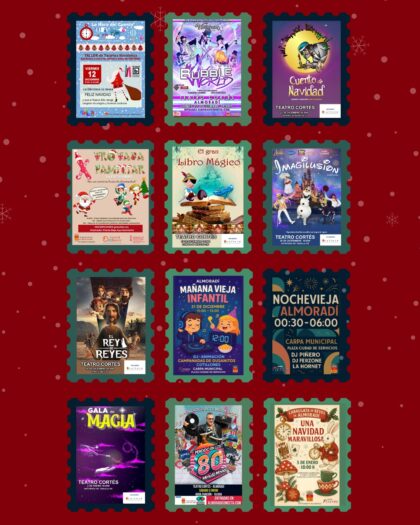 Almoradí, evento: Taller de tarjetas navideñas para decorar el árbol de Navidad, dentro de la programación de Navidad organizada por la Concejalía de Cultura