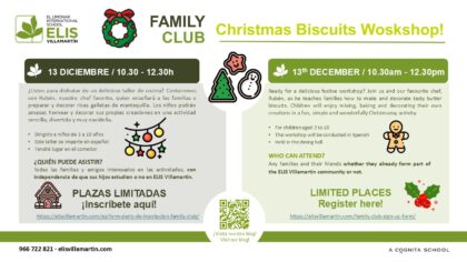 San Miguel de Salinas, evento: Taller de cocina especial Navidad, organizado por El Limonar International Elis Villamartín