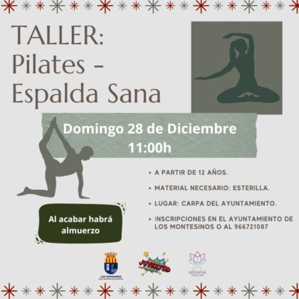 Los Montesinos, evento: Taller de Navidad con musical infantil y campanadas infantiles, dentro de las actividades de la programación navideña del Ayuntamiento