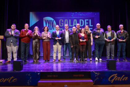 Almoradí rinde homenaje y distingue a sus deportistas en una gran XXIX Gala del Deporte