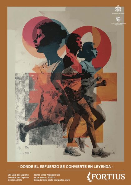 Orihuela reconocerá sus referentes deportivos en la VIII Gala del Deporte ‘Fortius 2025’ que se celebrará el 16 de enero en el Teatro Circo 'Atanasio Die'