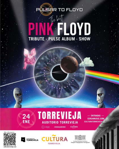 Torrevieja vibra este fin de semana con el concierto tributo a Pink Floyd y la Orquesta Casanovas con 'Música e Instrumentos del Mundo'