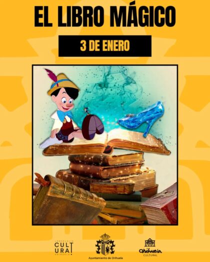 Orihuela, evento cultural: Representación del musical de fantasía 'El gran libro mágico', dentro de la programación del primer cuatrimestre de 2026 del Teatro Circo 'Atanasio Die'