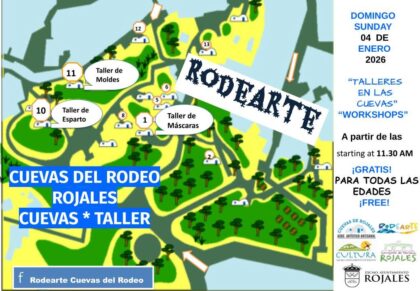Rojales, evento: Talleres de máscaras, de esparto y de moldes para todas las edades, dentro del encuentro de artesanos y artistas ‘Rodearte’ organizado por Concejalía de Cultura y asociación artístico artesanal 'Cuevas del Rodeo'