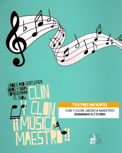 Orihuela Costa, evento: Espectáculo 'Clin y Clon: ¡Música, maestro' con juegos, humor y melodías para los más pequeños, dentro de los actos de enero del Centro Comercial Zenia Boulevard