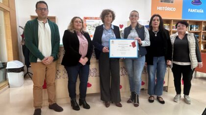 Bigastro recibe el Premio 'María Moliner' de Animación a la Lectura por segundo año consecutivo 