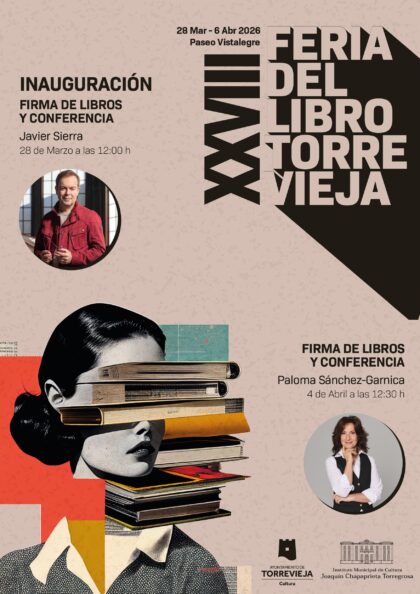 El Instituto Municipal de Cultura 'Joaquín Chapaprieta' anuncia el inicio del periodo de inscripción para la XXVIII Feria del Libro