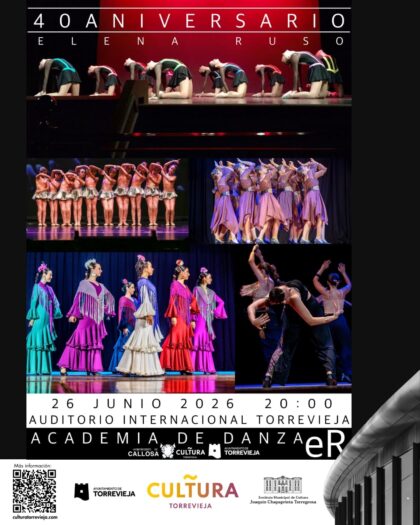 Cuatro nuevos espectáculos de teatro, zarzuela y danza se incorporan a la programación cultural de Torrevieja para el mes de junio