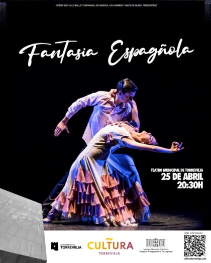 Cultura Torrevieja suma tres nuevas propuestas:  la comedia 'Los amantes', el teatro ácido de 'Mitad y Mitad' y la danza de 'Fantasía española'