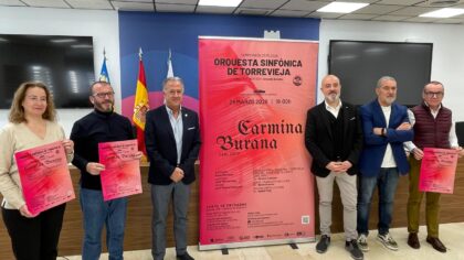 El Auditorio Internacional de Torrevieja acoge el 28 de marzo la monumental 'Carmina Burana' con la Orquesta Sinfónica de Torrevieja