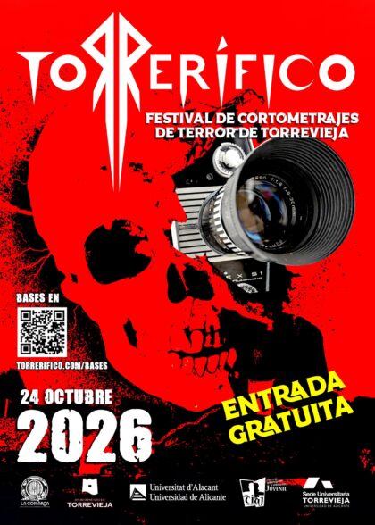 Abierto el plazo de presentación de cortometrajes al Festival 'Torrerífico' 2026