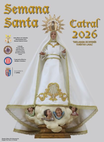 Catral, evento: Procesión de la 'Corona' con rezo procesional de la 'Corona Dolorosa' a Nuestra Señora de la Merced, dentro de los actos de Cuaresma organizados por la Junta Mayor de Cofradías y Hermandades de la Semana Santa