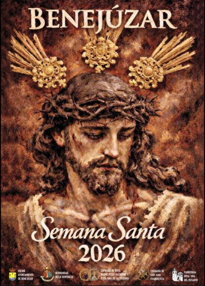 Benejúzar, evento: Procesión del Encuentro y celebración de la misa de Pascua de Resurrección, dentro de los actos de Semana Santa organizados por la Junta Mayor de Cofradías y Hermandades de Semana Santa y el Ayuntamiento