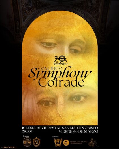 Callosa de Segura, evento cultural: Concierto 'Symphony Cofrade', por 'The Cáñamo Band', organizado por las cofradías de Santa María Magdalena y Jesús del Perdón y María Santísima de la Victoria