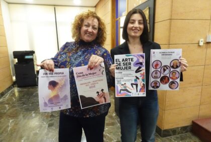 Catral conmemora el Día de la Mujer desde este viernes con la charla coloquio 'Empoderadas', el concierto 'Con voz propia', la Cena de la Mujer y una jornada de convivencia y deporte 