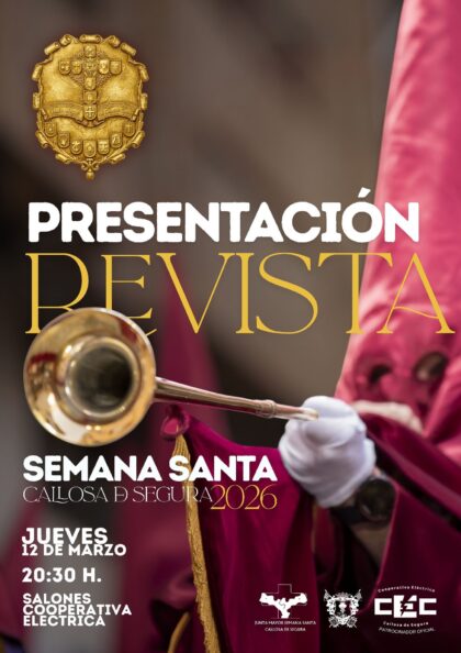 Callosa de Segura, evento: Presentación de la revista de Semana Santa, dentro de los actos de Cuaresma organizados por la Junta Central de Semana Santa