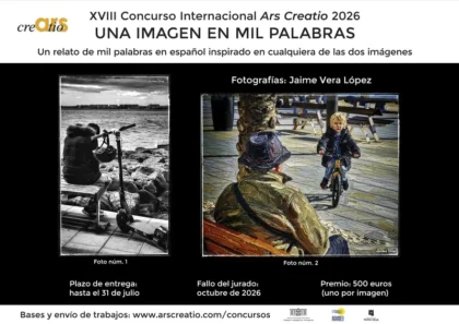 Ars Creatio convoca la decimoctava edición de su concurso 'Una imagen en mil palabras'