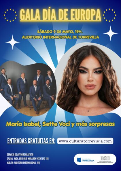 El concierto de la orquesta Capella de Ministrers y el de la Casanovas Orquesta junto a la celebración del Día de Europa protagonizan la semana cultural en Torrevieja