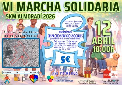 Almoradí, evento: Apertura de la XXVI Feria del Comercio con una quincena de comercios 'Feria de Abril', organizada por el Ayuntamiento y la Asociación de Comerciantes (ACA)