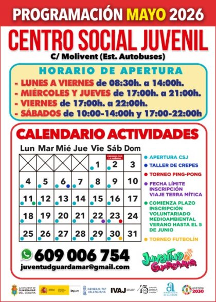 Guardamar del Segura, evento: Visita histórica guiada y combinada ‘Memoria de arena’ para descubrir su historia y sus lugares y monumentos, dentro de la agenda municipal de mayo del Ayuntamiento