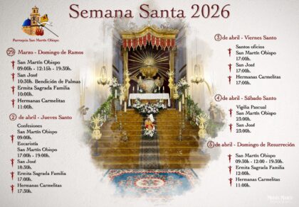 Callosa de Segura, evento: Celebración de la misa, dentro de los actos de Semana Santa organizados por la Junta Central de Semana Santa