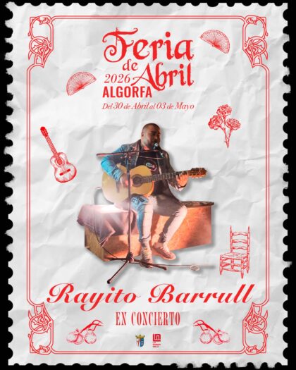 Algorfa, evento cultural: Concierto del grupo 'La hornet', dentro de los actos de la Feria de Abril 2026 en su novena edición organizados por el Ayuntamiento