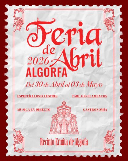 Algorfa, evento: Juegos de mesa, dentro de los actos de la Feria de Abril 2026 en su novena edición organizados por el Ayuntamiento Algorfa, evento: Juegos de mesa, dentro de los actos de la Feria de Abril 2026 en su novena edición organizados por el Ayuntamiento