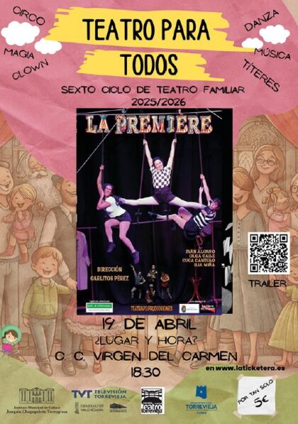 Torrevieja, evento cultural: Representación del musical 'Sonrisas y lágrimas', a cargo de 'Theatre Properties', dentro de la programación cultural para el primer cuatrimestre de 2026 organizada por la Concejalía de Cultura