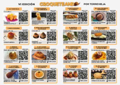 Toda una semana para descubrir y saborear la VI edición de 'Croqueteando por Torrevieja'