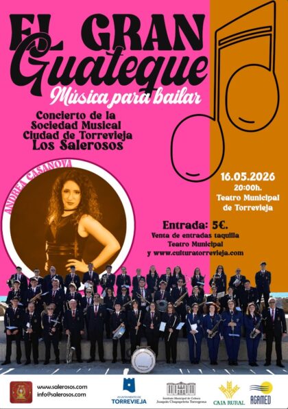 El Teatro Municipal de Torrevieja acoge la agenda semanal con 'Sabor & Cultura', el guateque de Los Salerosos y el concierto de la UMT con Johan de Meij