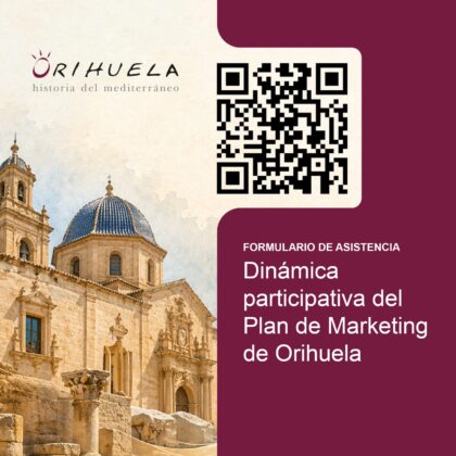 Orihuela, evento: Reunión para participar en el proceso de elaboración del nuevo Plan de Marketing Turístico de Orihuela para empresas, autónomos y profesionales, organizada por la Concejalía de Turismo