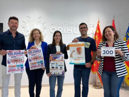 Deporte y solidaridad se unen en Orihuela contra el cáncer infantil con la I Carrera Solidaria del CIPFP ‘El Palmeral'