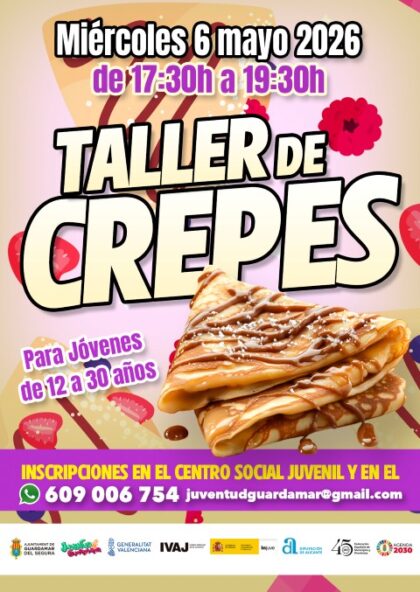 Guardamar del Segura, evento: Actividades del Centro Social Juvenil (CSJ) para jóvenes de 12 a 30 años, dentro de la agenda municipal de mayo del Ayuntamiento Guardamar del Segura, evento: Actividades del Centro Social Juvenil (CSJ) para jóvenes de 12 a 30 años, dentro de la agenda municipal de mayo del Ayuntamiento