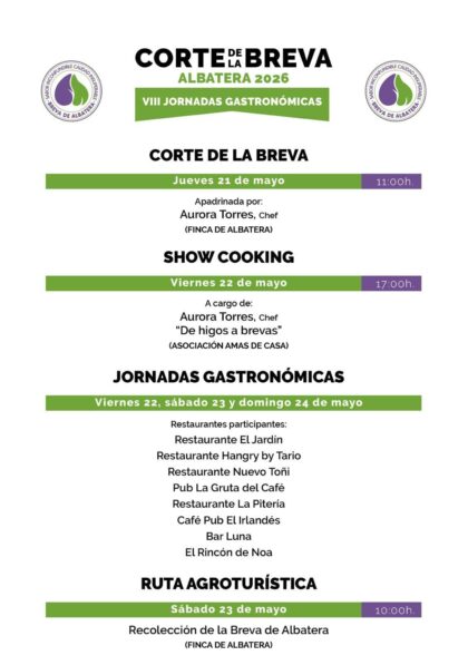 Albatera impulsa su producto estrella con el Corte de la Breva 2026 y sus Jornadas Gastronómicas