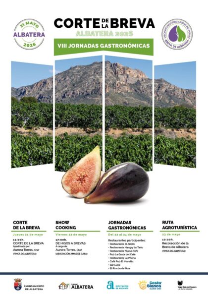 Albatera inicia la temporada de su producto de la huerta estrella con el Corte de la Breva a cargo de Aurora Torres