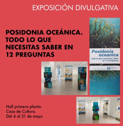 Guardamar del Segura, evento: Exposición divulgativa 'Posidonia oceánica. Todo lo que necesitas saber en 12 preguntas', dentro de la agenda municipal de mayo del Ayuntamiento