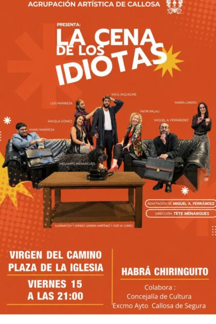 Callosa de Segura, evento cultural: Representación de la obra 'Grease, nuestra historia', por el grupo más joven del Teatro Municipal, en el ciclo 'Teatro joven', dentro de los actos de mayo organizados por la Concejalía de Cultura