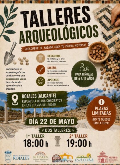 Rojales conmemora el Día de los Museos este fin de semana con actividades que realzan su Patrimonio Histórico y la Cultura