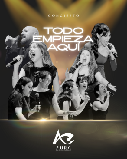 Orihuela, evento cultural: Concierto 'Todo empieza aquí', a cargo de 'Aura Producciones', con temas del teatro musical y del cine, dentro de la programación del segundo cuatrimestre de 2026 del Teatro Circo 'Atanasio Die'