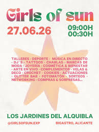 ‘Girls of Sun’ volverá a reunir el talento femenino de la Vega Baja en su convocatoria más ambiciosa el 27 de junio en los Jardines de la Alquibla de Bigastro